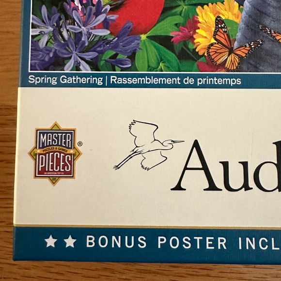 NWT MasterPieces Audubon Spring Gathering Birds Jigsaw Puzzle - Picture 2 of 14